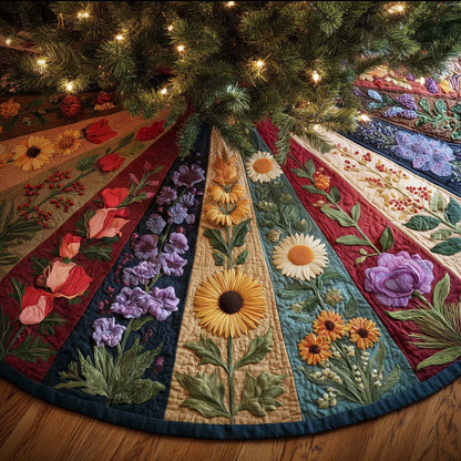 Blossom Trail Quilted Tree Skirt GFTOTG2020