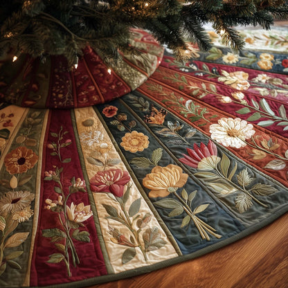 Blossom Trail Quilted Tree Skirt GFTOTG2022