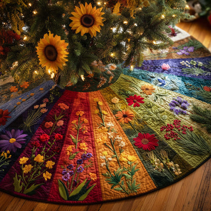 Blossom Trail Quilted Tree Skirt GFTOTG2027