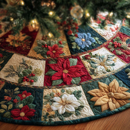 Blossom Trail Quilted Tree Skirt GFTOTG2031