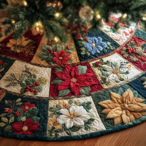 Blossom Trail Quilted Tree Skirt GFTOTG2031
