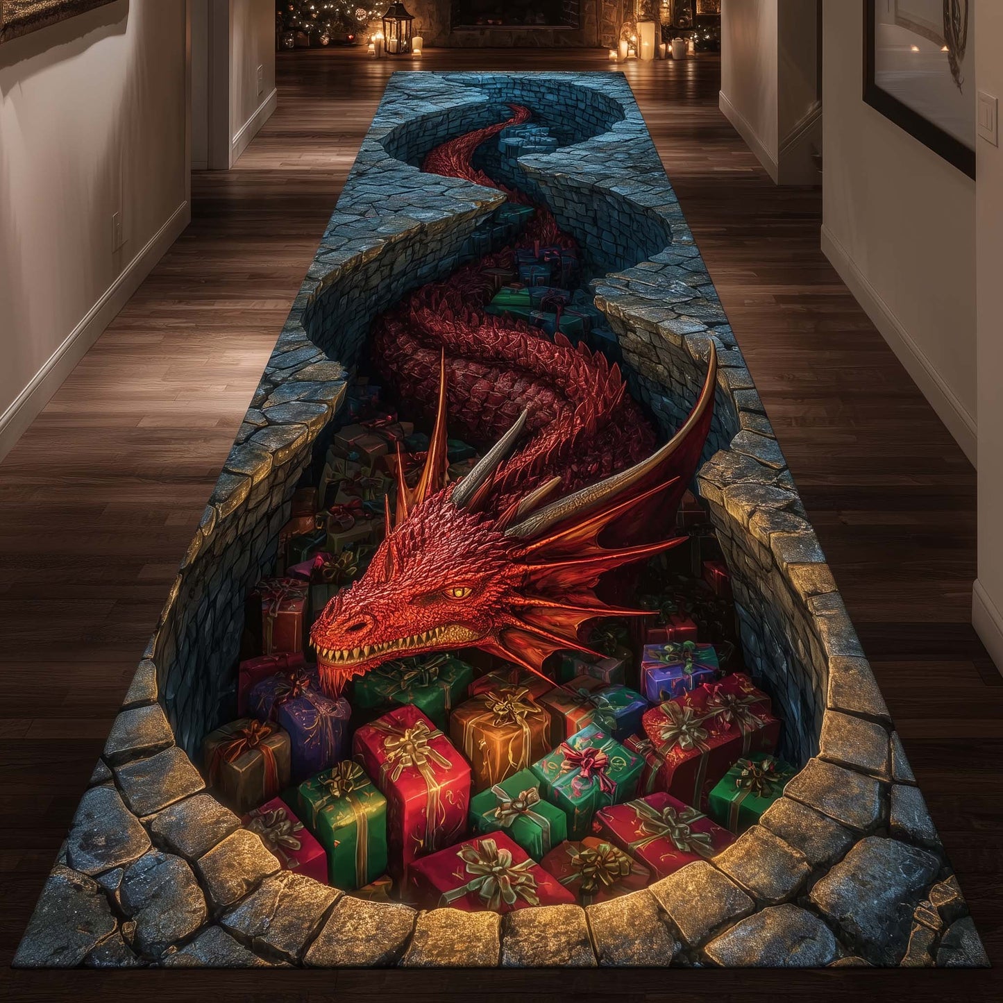 Mystic Dragon Runner Rug GFTOTG2036