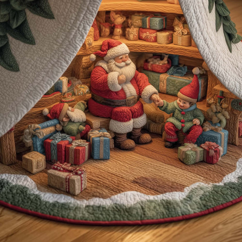 Jolly Workshop Quilted Tree Skirt GFTOTG2073