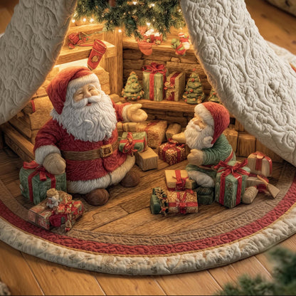 Jolly Workshop Quilted Tree Skirt GFTOTG2075