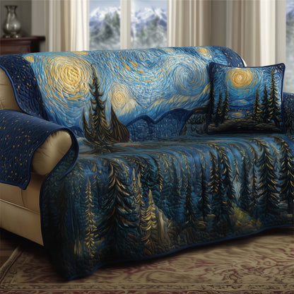 Whispering Pines Quilted Sofa Cover GFTOTG2079