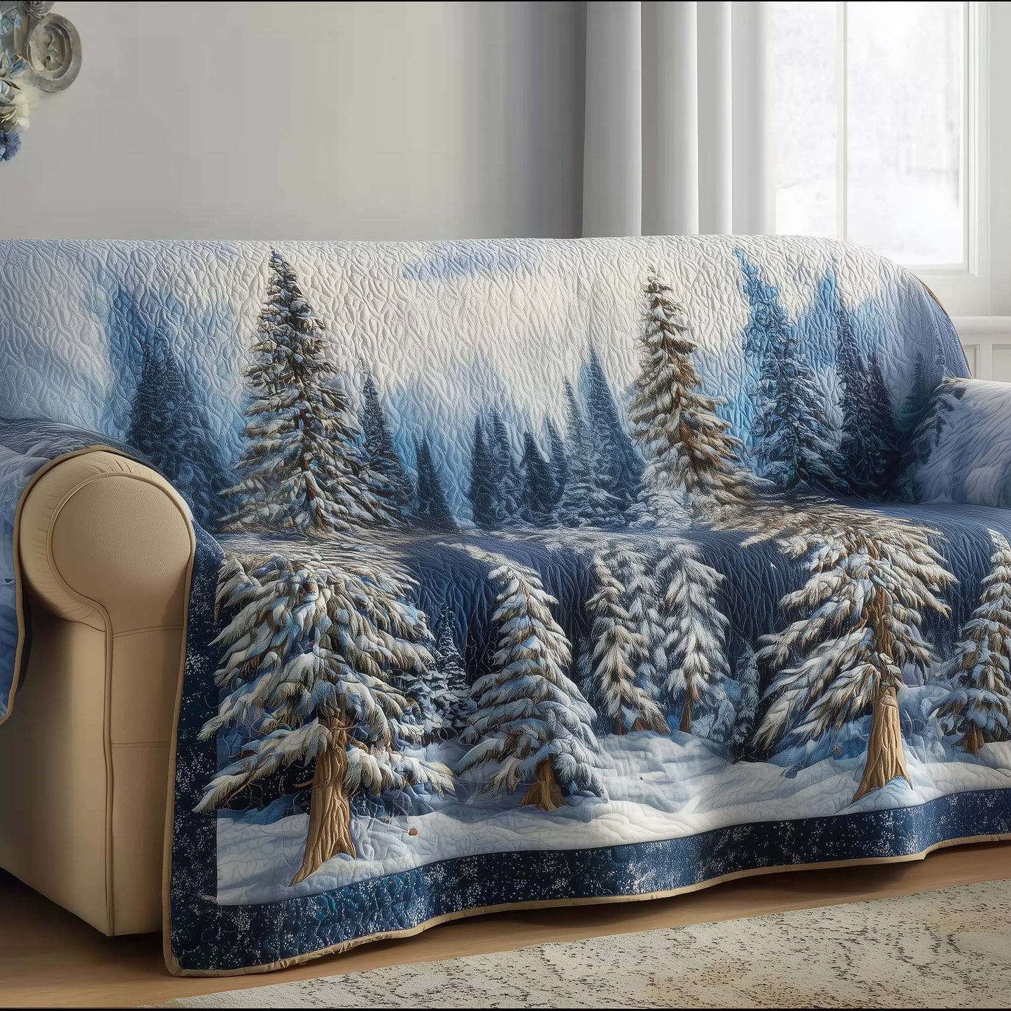 Whispering Pines Quilted Sofa Cover GFTOTG2080