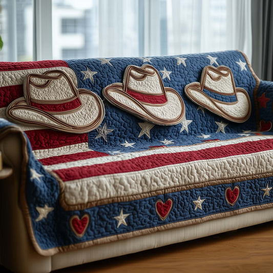 Western Party Quilted Sofa Cover GFTOTG2082