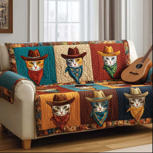 Western Party Quilted Sofa Cover GFTOTG2083