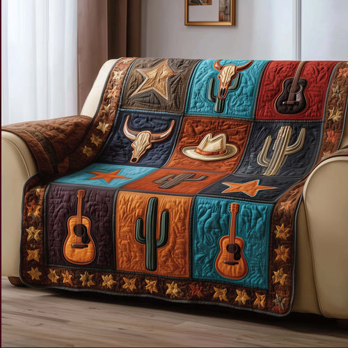 Western Party Quilted Sofa Cover GFTOTG2086