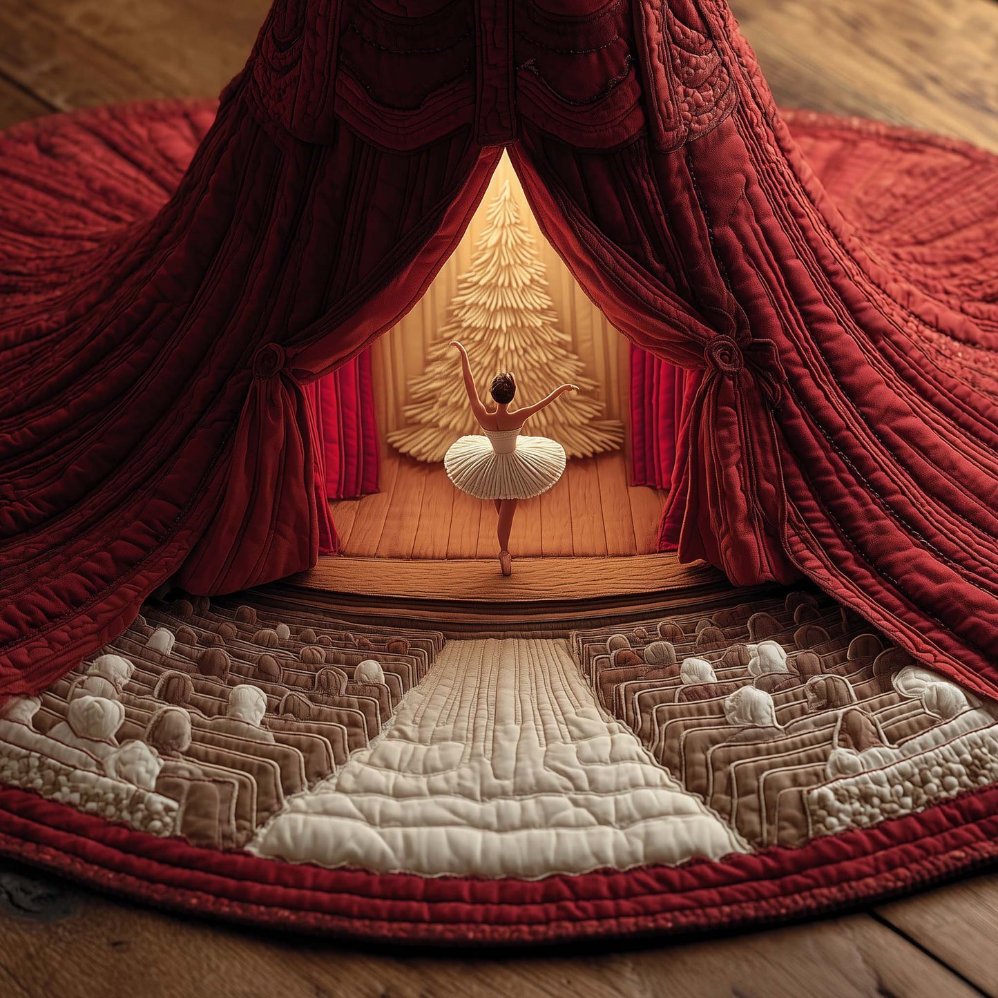 Stage Grace Quilted Tree Skirt GFTOTG2088