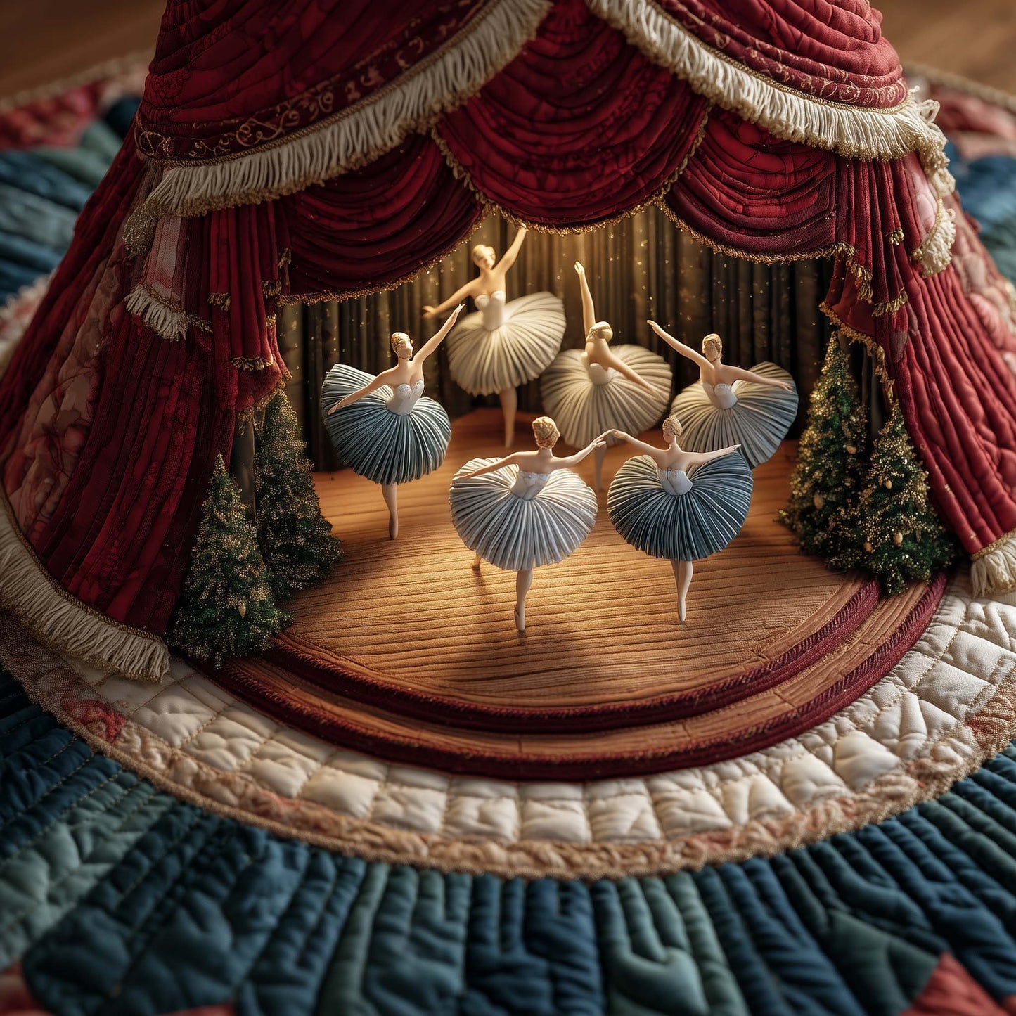 Stage Grace Quilted Tree Skirt GFTOTG2092