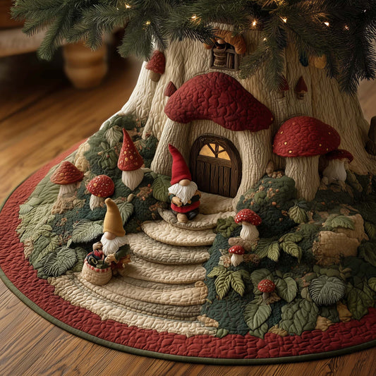 Shroom Nest Quilted Tree Skirt GFTOTG2094