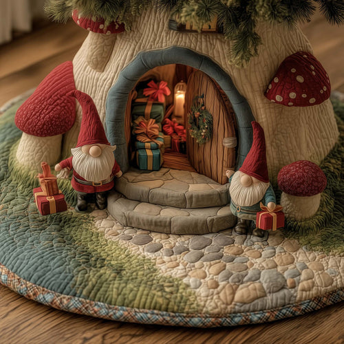 Shroom Nest Quilted Tree Skirt GFTOTG2095