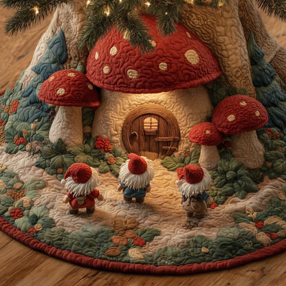 Shroom Nest Quilted Tree Skirt GFTOTG2096