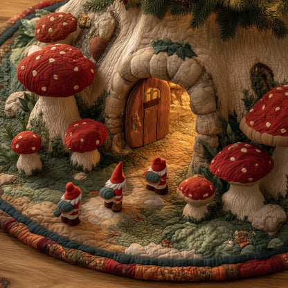 Shroom Nest Quilted Tree Skirt GFTOTG2097