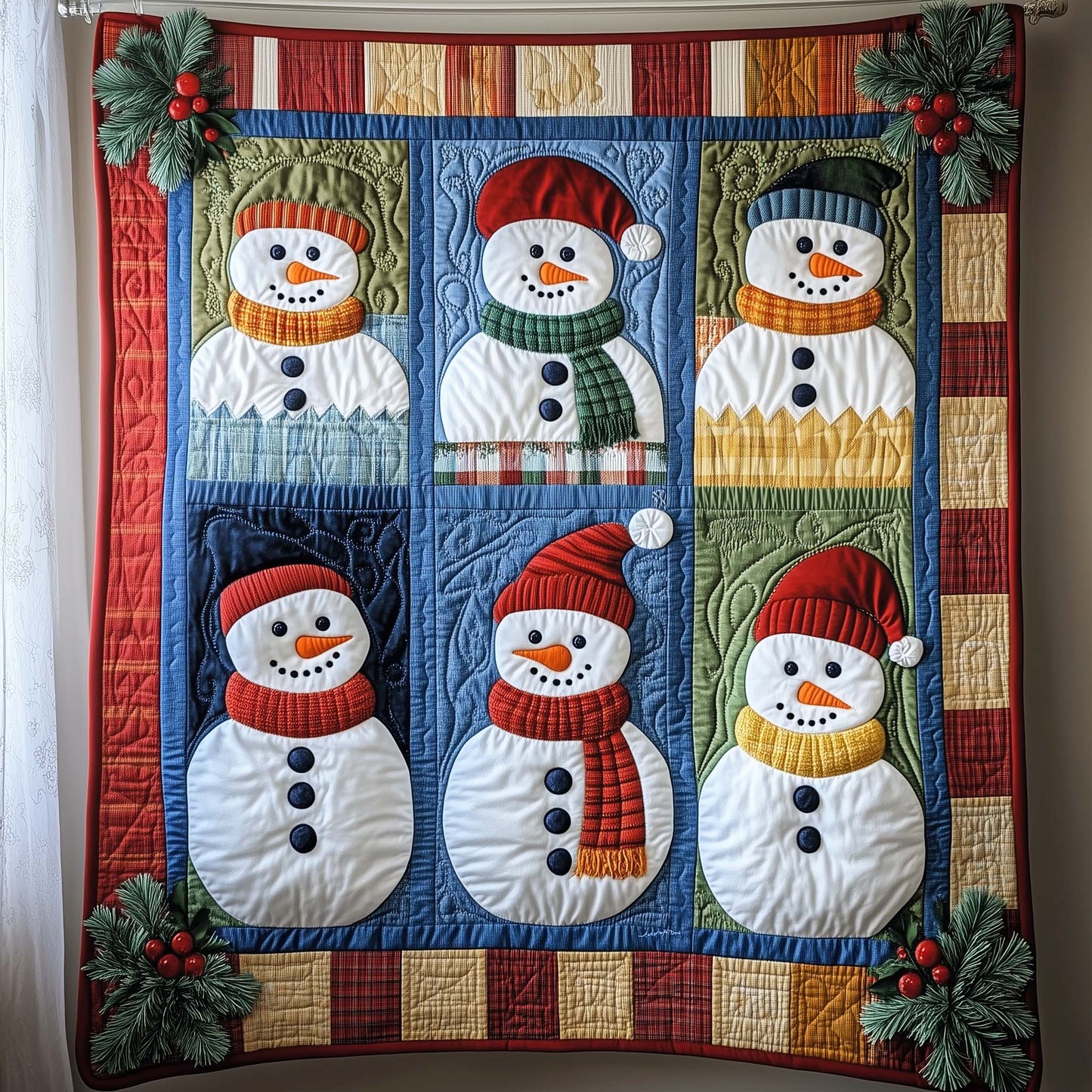 Snowman Quilted Blanket GFTOTG2162