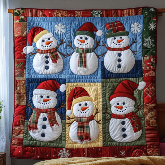 Snowman Quilted Blanket GFTOTG2164