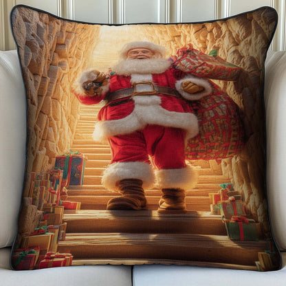 Jolly Santa Quilted Pillow Case GFTOTG2165