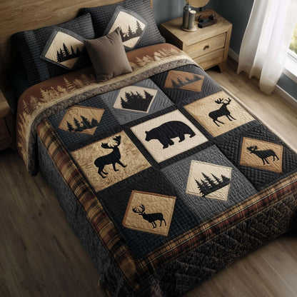 Forest Patchwork Duvet Cover Set GFTOTG2169