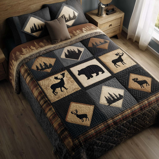 Forest Patchwork Duvet Cover Set GFTOTG2169