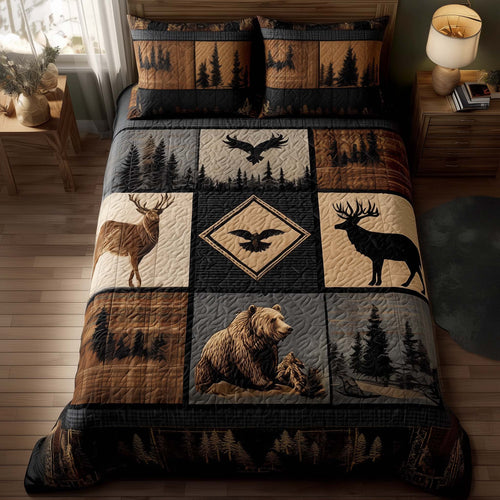 Forest Patchwork Duvet Cover Set GFTOTG2170