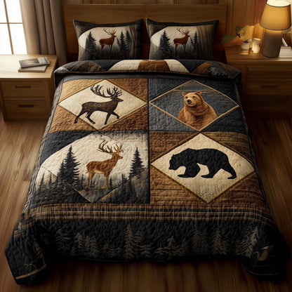 Forest Patchwork Duvet Cover Set GFTOTG2173