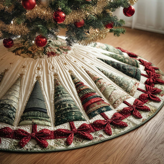 Winter Pine Quilted Tree Skirt GFTOTG2184