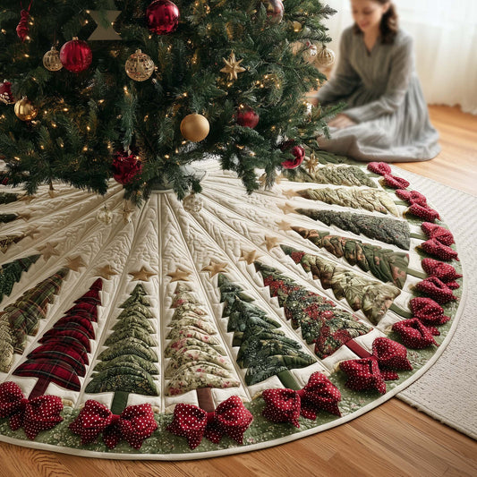 Winter Pine Quilted Tree Skirt GFTOTG2185