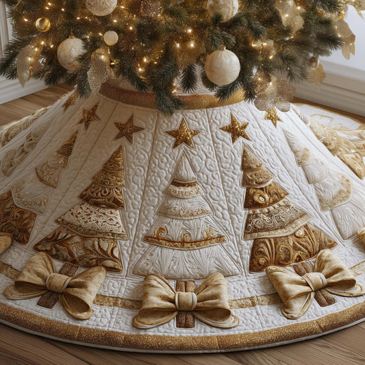 Winter Pine Quilted Tree Skirt GFTOTG2190