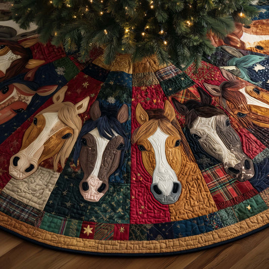 Dust Rider Quilted Tree Skirt GFTOTG2196