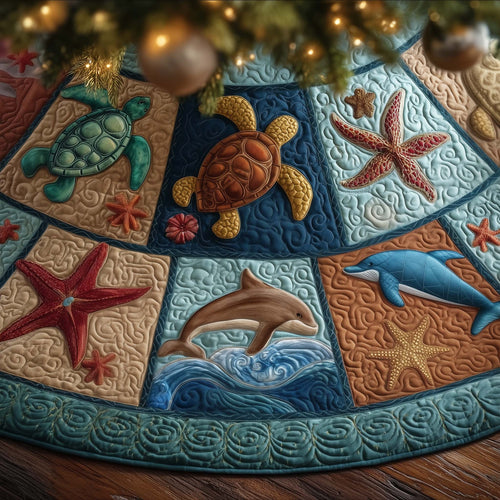 Ocean Breeze Quilted Tree Skirt GFTOTG2200