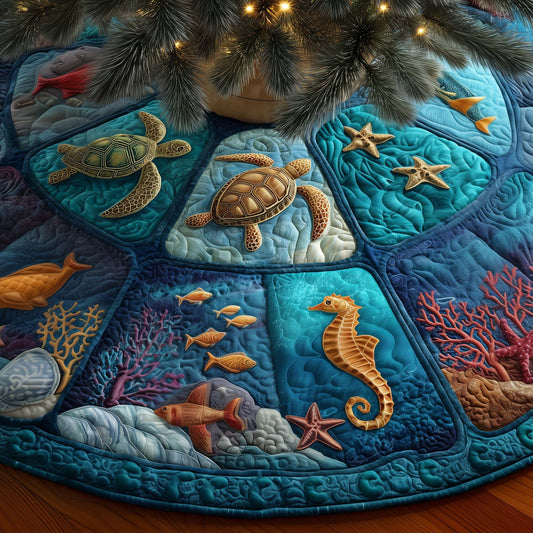 Ocean Breeze Quilted Tree Skirt GFTOTG2205