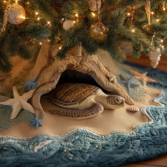 Ocean Breeze Quilted Tree Skirt GFTOTG2206