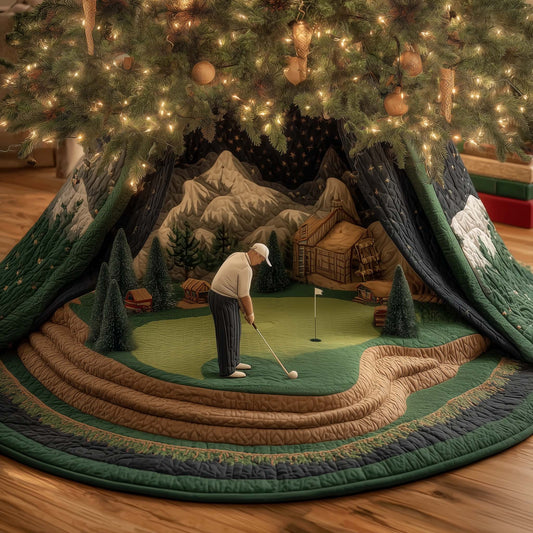 Golf Dream Quilted Tree Skirt GFTOTG2209