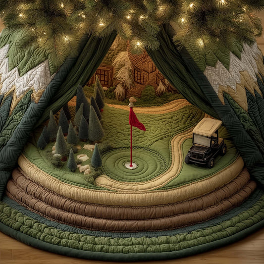 Golf Dream Quilted Tree Skirt GFTOTG2210