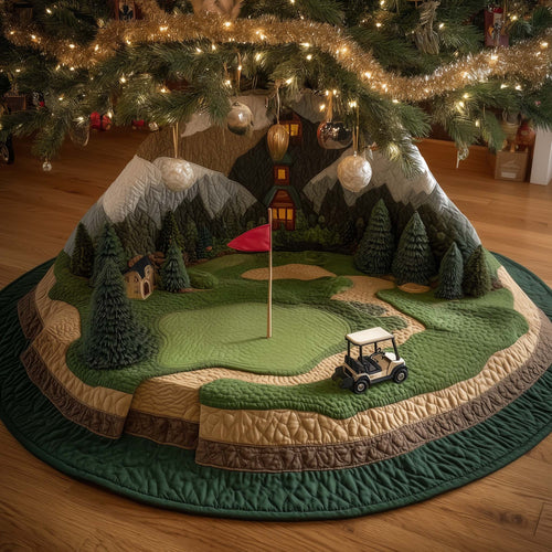 Golf Dream Quilted Tree Skirt GFTOTG2212