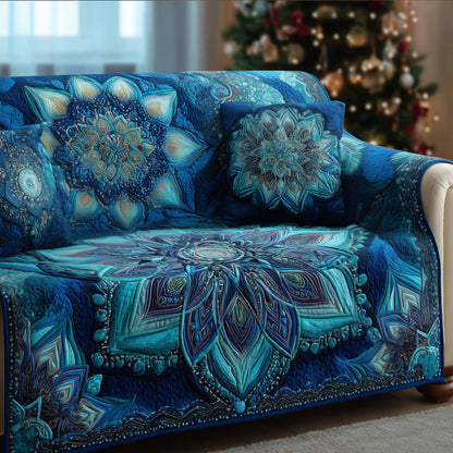 Mandala Harmony Quilted Sofa Cover GFTOTG2221