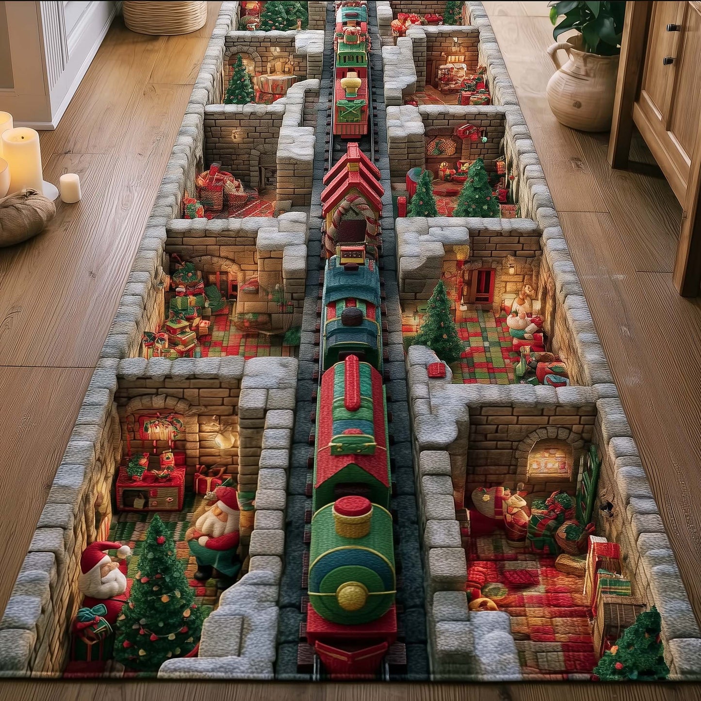 Jolly Workshop Runner Rug GFTOTG2247