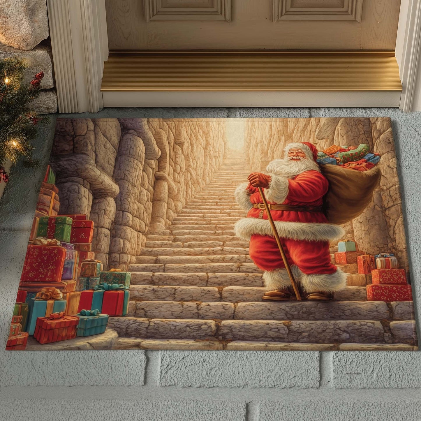 Jolly Santa Doormat GFTOTG2266
