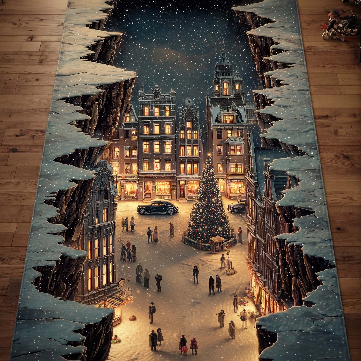 Christmas Town Runner Rug GFTOTG2272