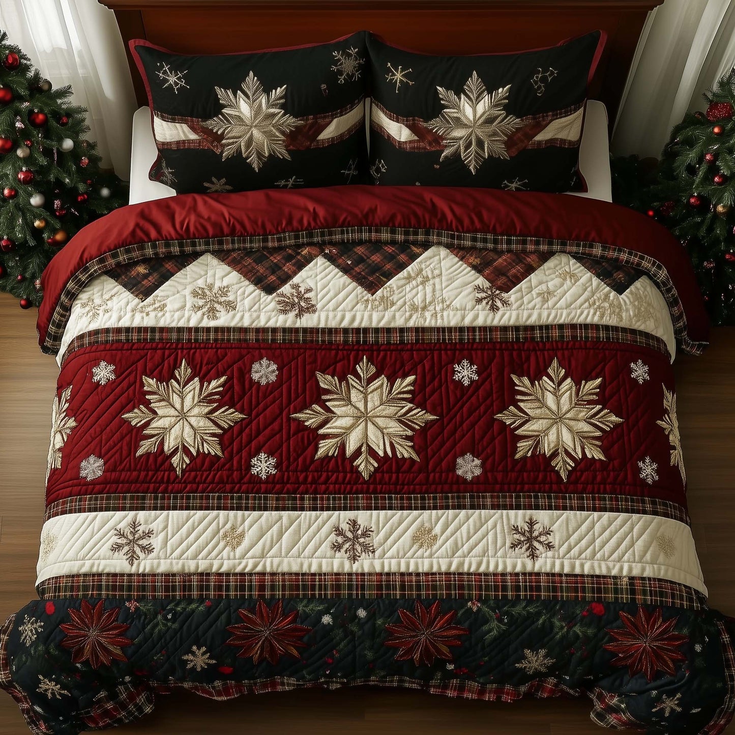 Snowflake Reverie Duvet Cover Set GFTOTG2274