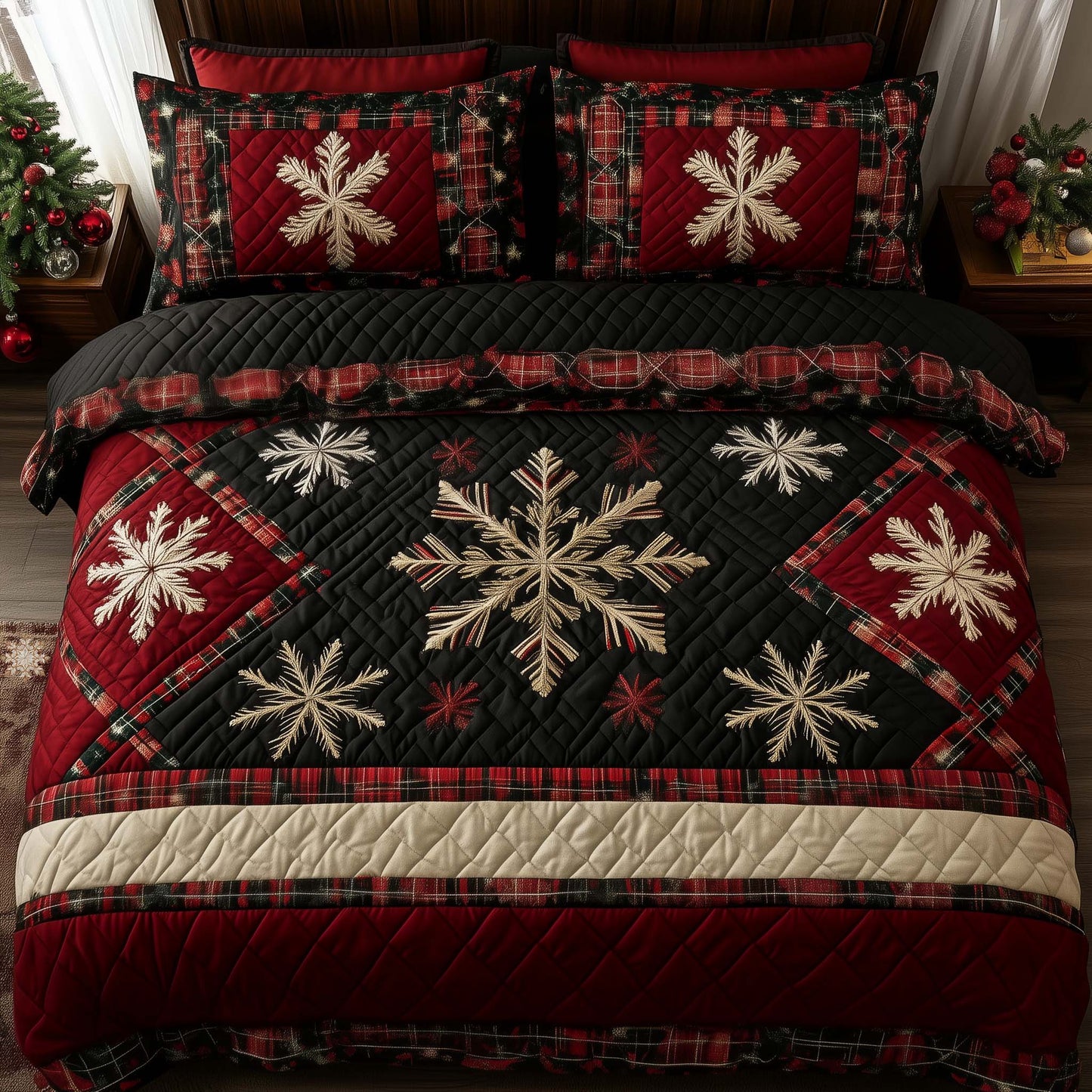 Snowflake Reverie Duvet Cover Set GFTOTG2276