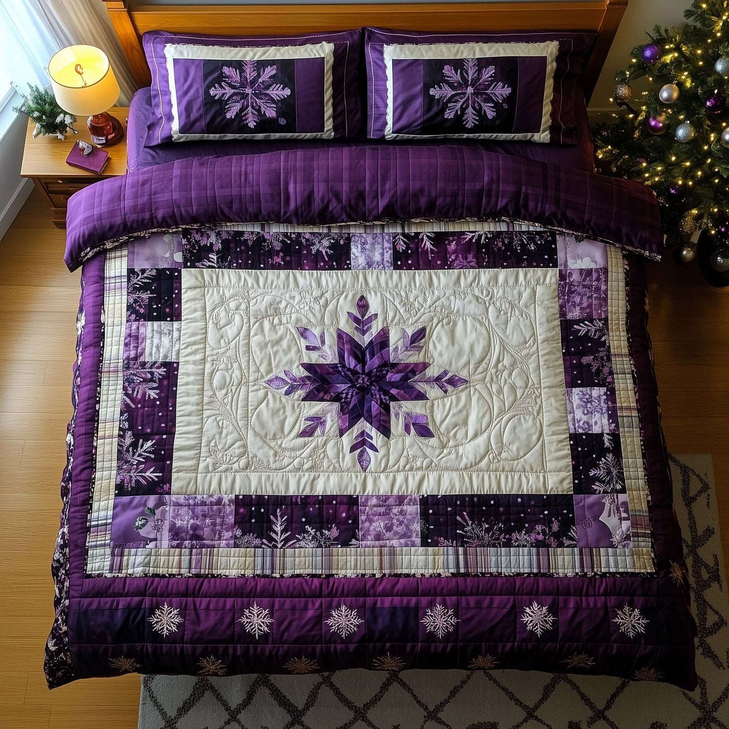 Snowflake Reverie Duvet Cover Set GFTOTG2279