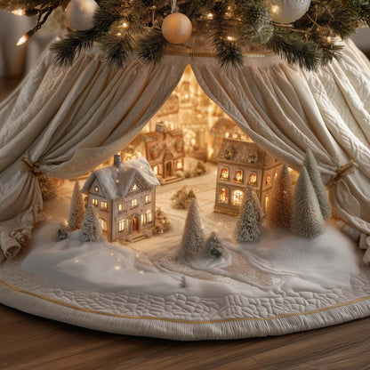 Christmas Wonderland Quilted Tree Skirt GFTOTG2288