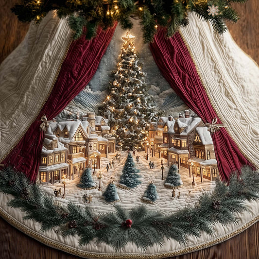 Christmas Wonderland Quilted Tree Skirt GFTOTG2291