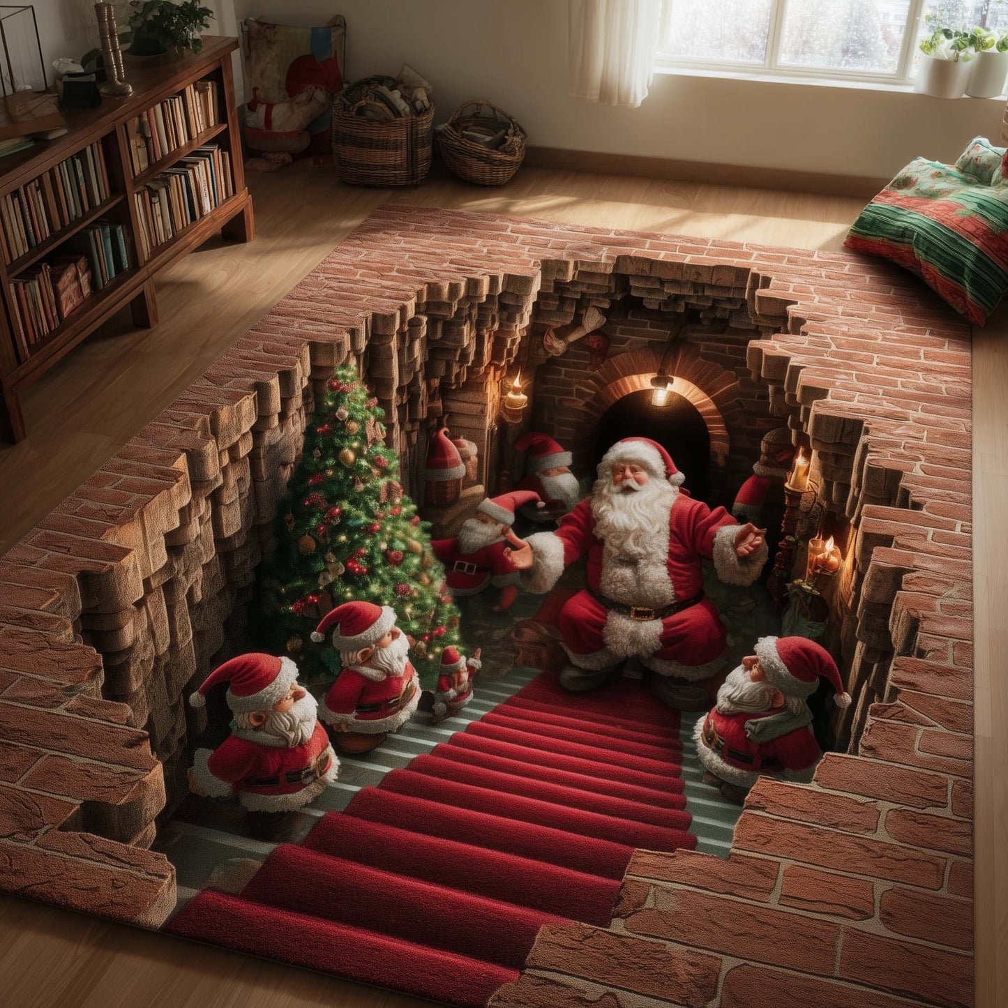 Holiday Gift Chaos Area Rug GFTOTG2320