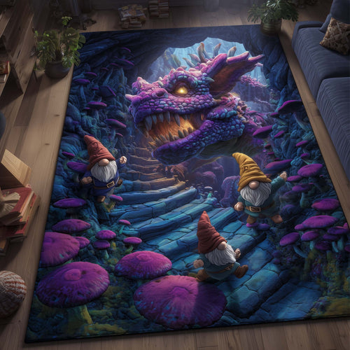 Mushroom Maze Area Rug GFTOTG2419