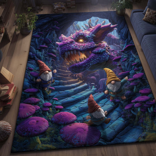 Mushroom Maze Area Rug GFTOTG2419