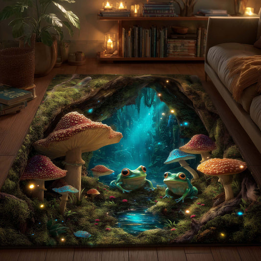 Mushroom Maze Area Rug GFTOTG2420