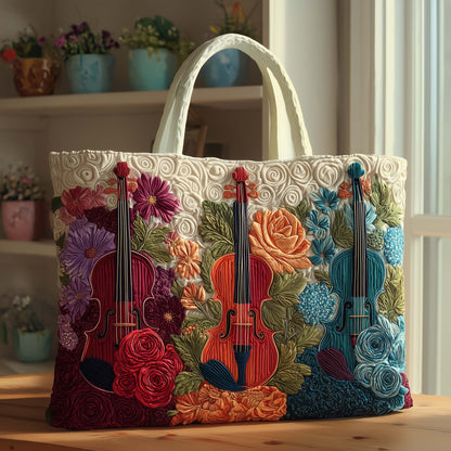 Petal Strings Quilted Tote Bag GFTOTG2461